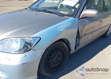 2005 Honda Civic Lx z USA, uszkodzony, nr VIN 2HGES16675H567683